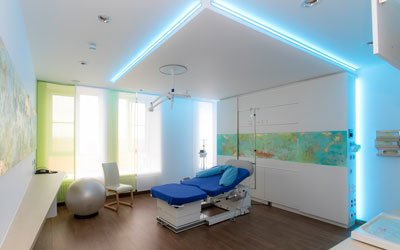 Ein Kreißsaal in der KJF Klinik Josefinum (Foto: KJF/Carolin Jacklin)